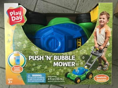 bubble push mower