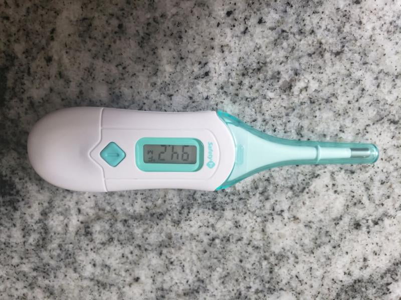 Safety 1st 2-in-1 Quick Read Thermometer in Arctic Blue