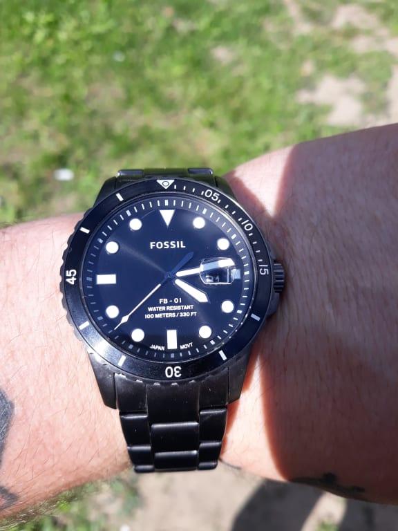 Smoke Stainless Steel Watch FS5655 