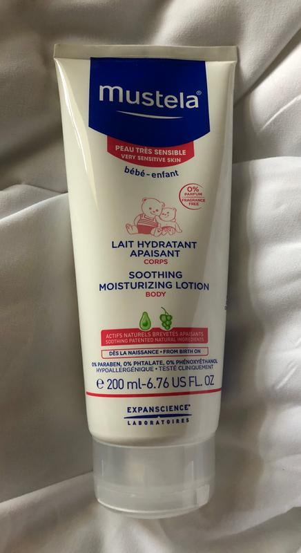 mustela soothing moisturizing lotion 200ml