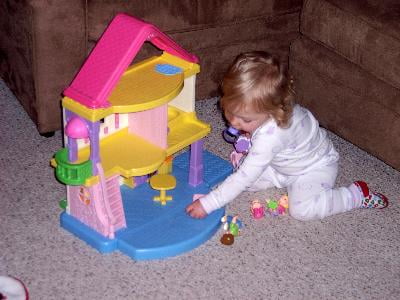 fisher price my first dollhouse walmart