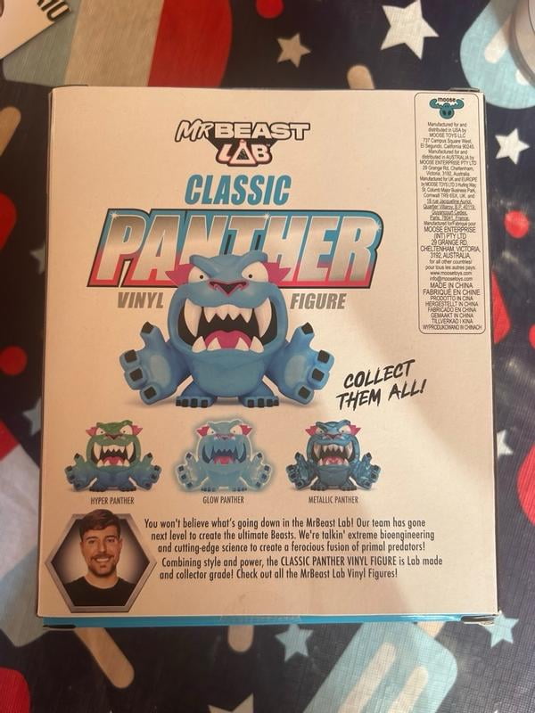 MrBeast Lab Figure in vinile da collezione, 8,8 cm di altezza