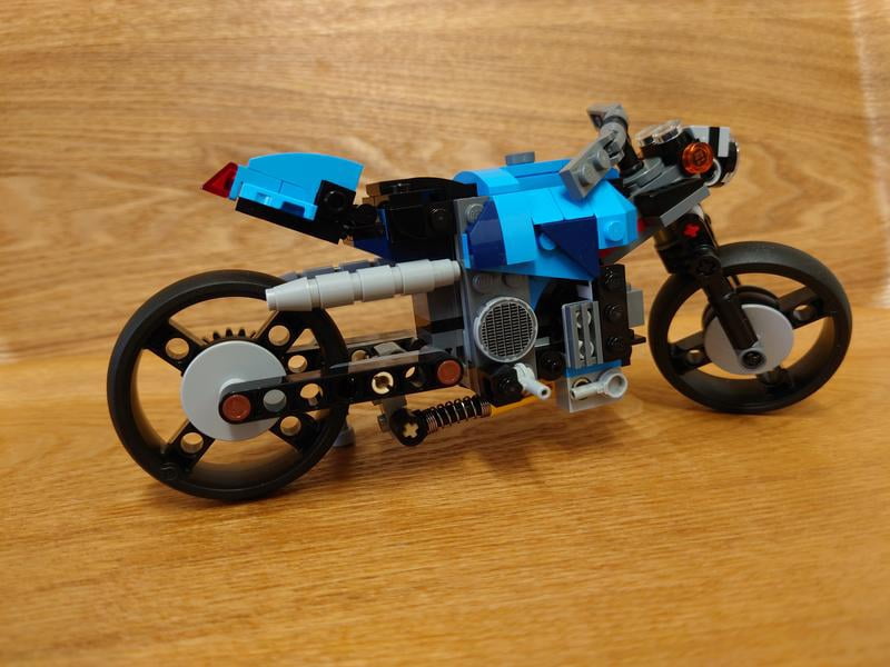 LEGO Creator 3 in 1 Superbike 31114 Building Toy Set with Modern