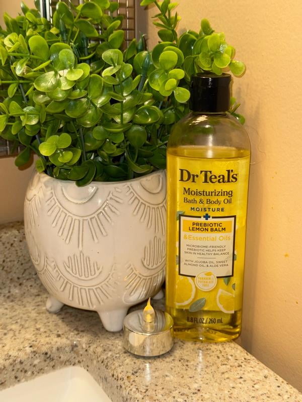 Dr Teal's Moisturizing Bath & Body Oil, Glow & Hydrate with