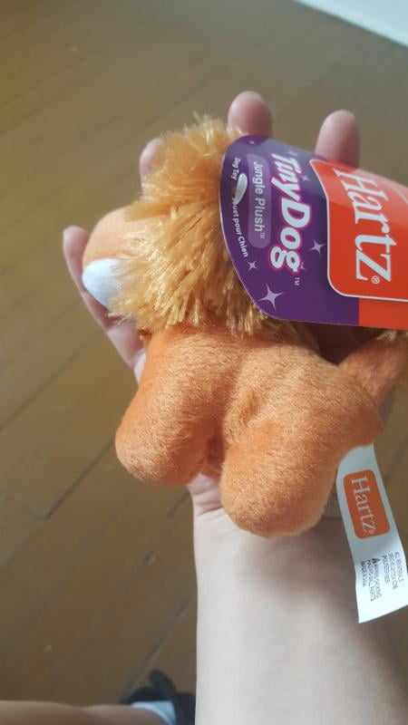 hartz tiny dog jungle plush