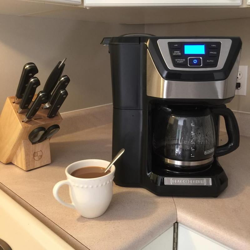 BLACK+DECKER Mill & Brew 12-Cup* Programmable Coffeemaker with