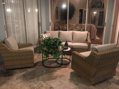 Better Homes Gardens River Oaks 5 Piece Conversation Set With