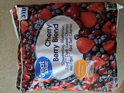 Customer reviews for Great Value Cherry Berry Blend, 48 oz (Frozen
