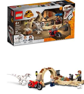LEGO Jurassic World Atrociraptor Dinosaur Bike Chase Set 76945