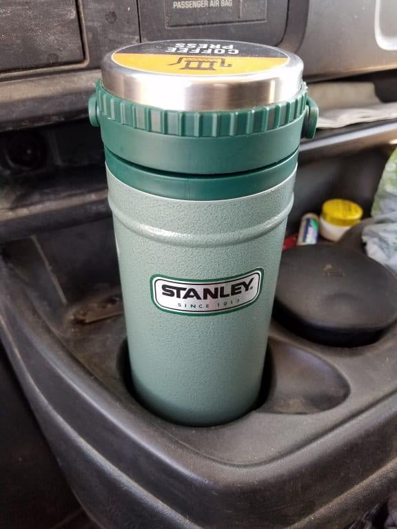 Stanley Travel Mug French Press 16oz - Hammertone Green - Used - Good -  Ourland Outdoor