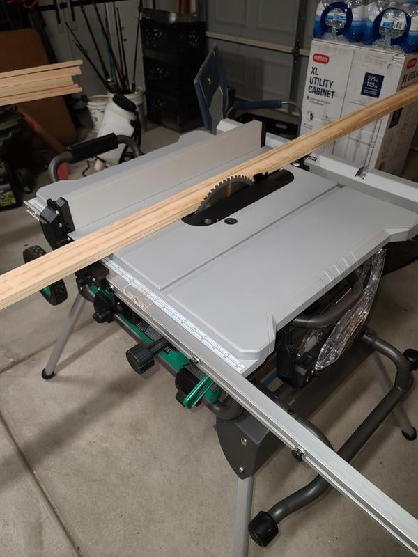 15 Amp 10 in. Corded Table Saw with 