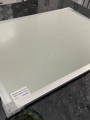 Customer reviews for Magnetic Whiteboard, Maxtek Dry Erase Board