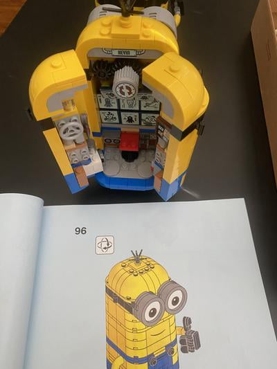 Bob (Minions) Brick Sculpture (JEKCA Lego Brick) DIY Kit 4897039899868 on  eBid United States