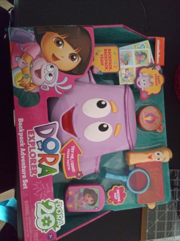 Play Tools Pretend Play 7Pieces Dora the Explorer Backpack Adventure Set