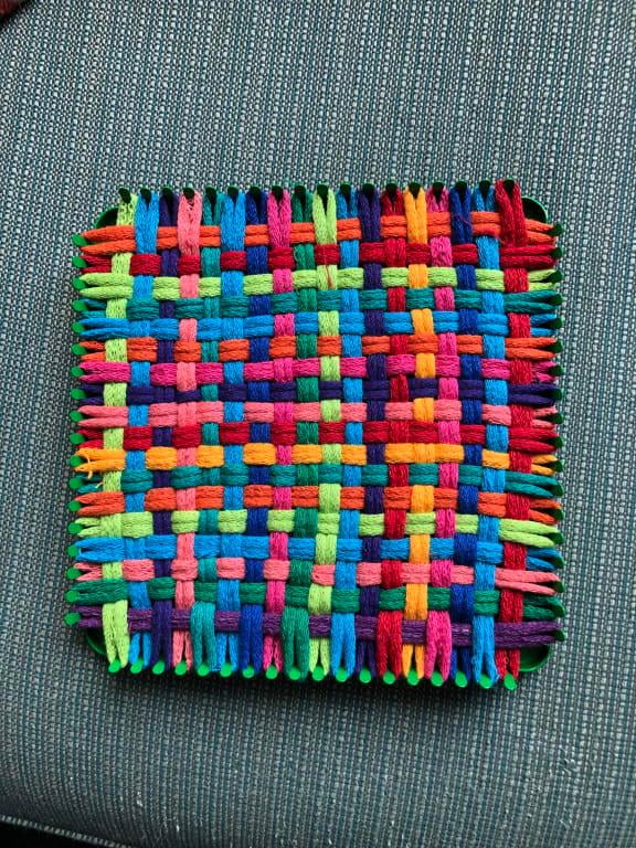Cabilock 768 pcs Elastic Braided Rope Arts & Crafts Supplies Woven Coasters  zirtek adultos Kids Weaving Loom kit potholder Loom kit Loom potholder