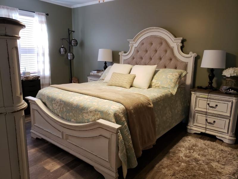 Laura Ashley Brompton Serene Reversible Cotton Quilt Set Walmart Com Walmart Com