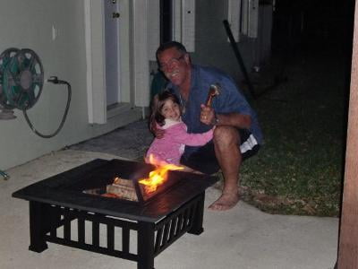 Axxonn 32 Alhambra Fire Pit With Cover Walmart Com
