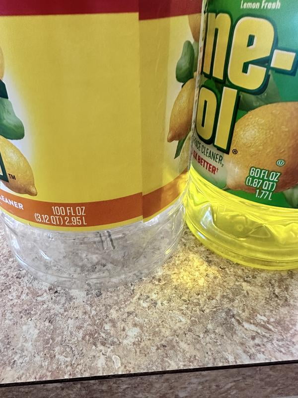 Pine-Sol Multi-Surface Cleaner, Lemon Scent, 2 ct., 120 fl. oz