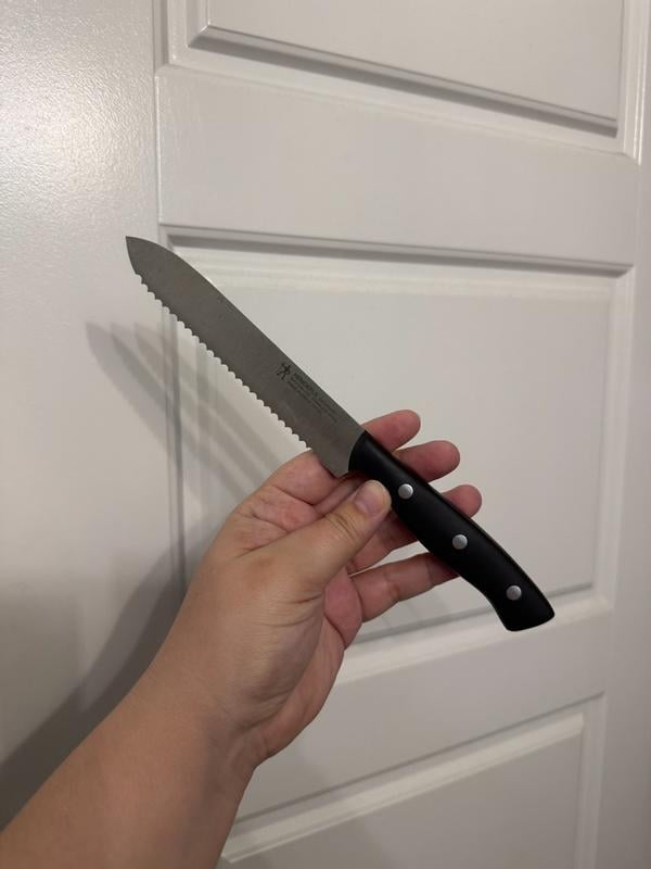 Henckels Everpoint 5-Inch Stainless Steel Serrated Utility Knife