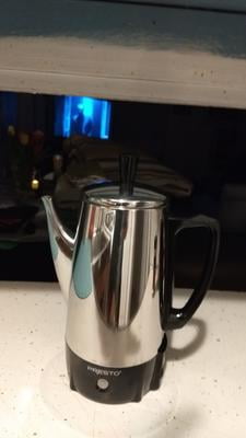 Presto 6 Cup Stainless Steel Coffee Maker Demo 