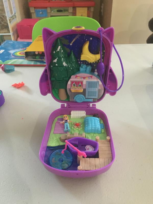 polly pocket camping