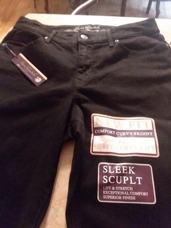 gloria vanderbilt curvy skinny jeans
