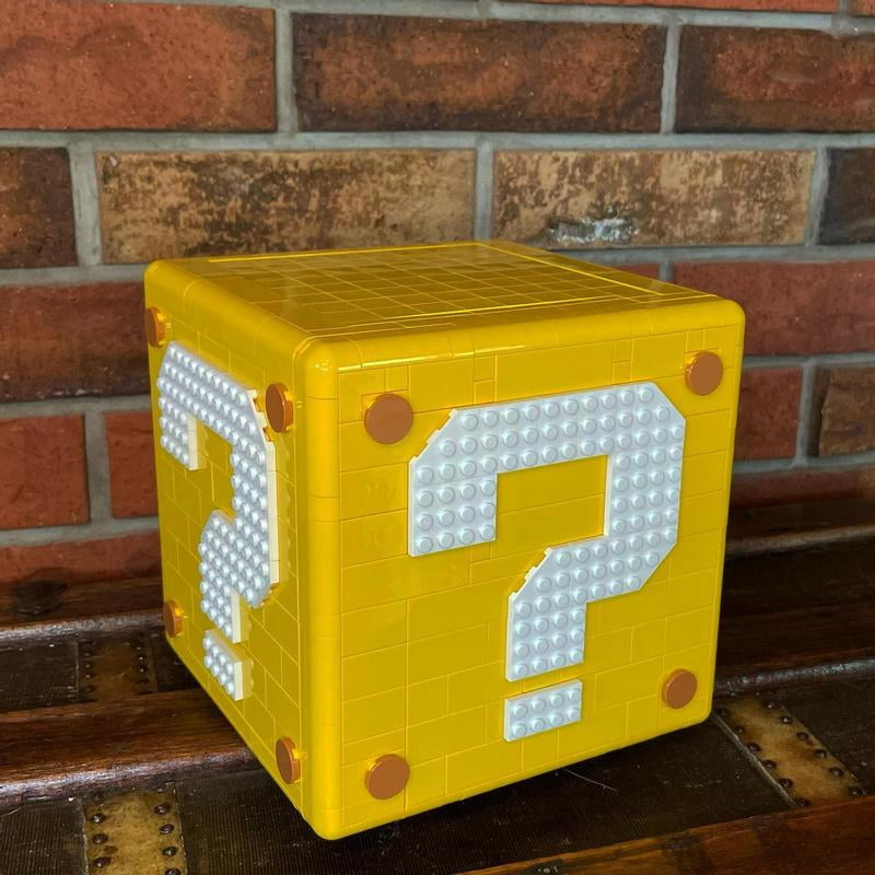 LEGO Super Mario 64 Question Mark Block 71395, 3D Model Set