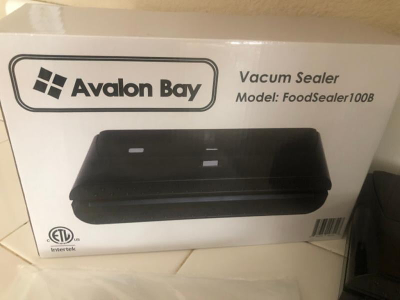 Avalon Bay Vacuum Sealer, Automatic Vacuum Sealing System with BPA