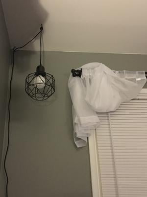 Better Homes Gardens 9 25 Metal Cage Swag Pendant Light Bronze