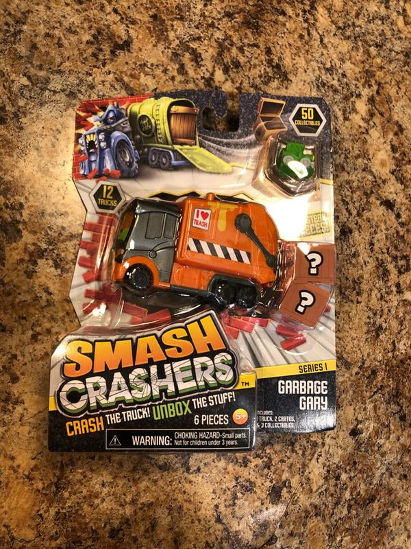 Smash Crashers, Toys, Smash Crashers Turnpike Ted Mystery Series Crash  The Truck Unbox The Stuff