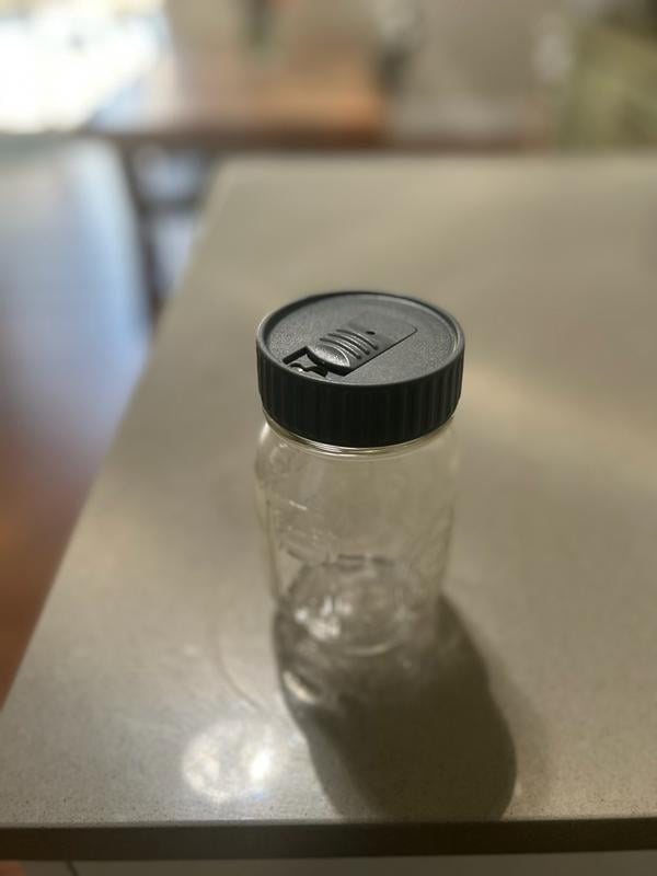 6 pack) (6 pack) Mainstays BPA-Free Plastic Mason Jar Lids for