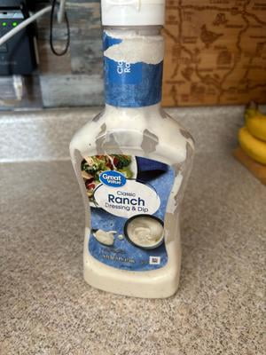 Great Value Classic Ranch Salad Dressing and Dip 16 fl oz with ZESTY BACO N flavor - Walmart.com Great Value Classic Ranch Salad Dressing and Dip 16 fl oz with ZESTY BACO N flavor - Walmart.com