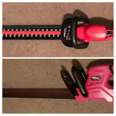 hyper tough 20v max cordless hedge trimmer