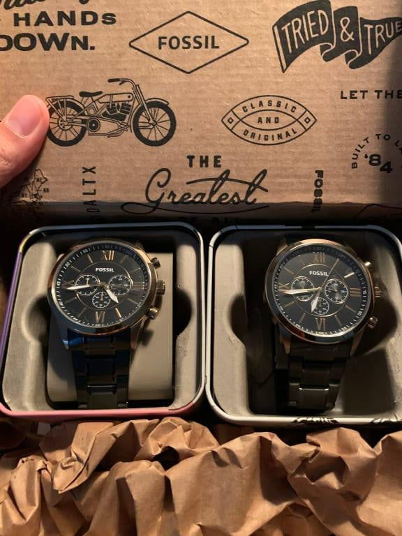 Fossil Flynn Chronograph Roman Numerals 