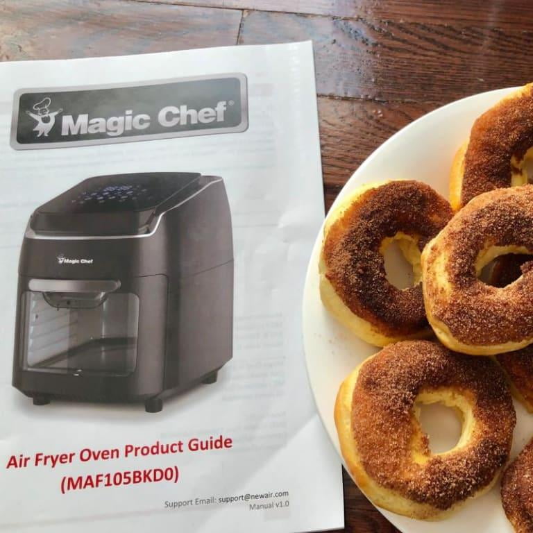 Magic Chef 15.9 qt. 3-in-1 Air Fryer Oven with Steam, in Black - Yahoo  Shopping
