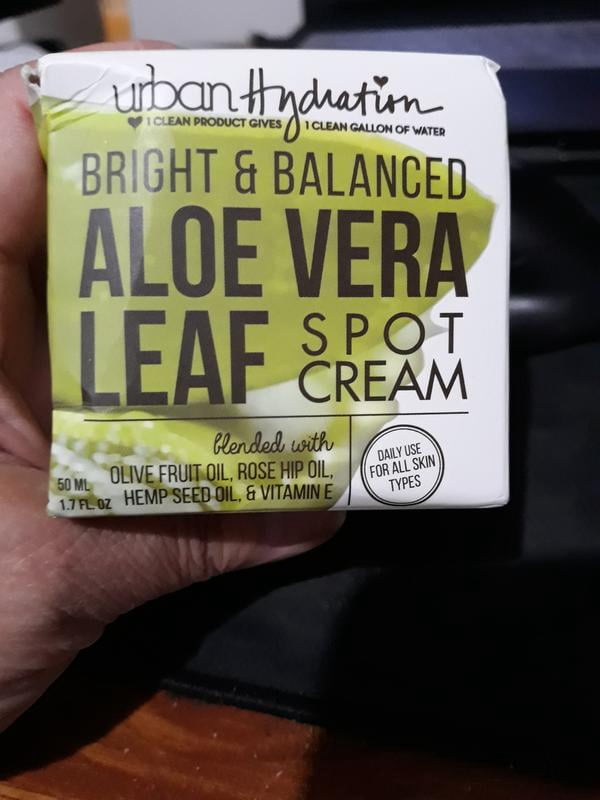 aloe vera leaf spot cream