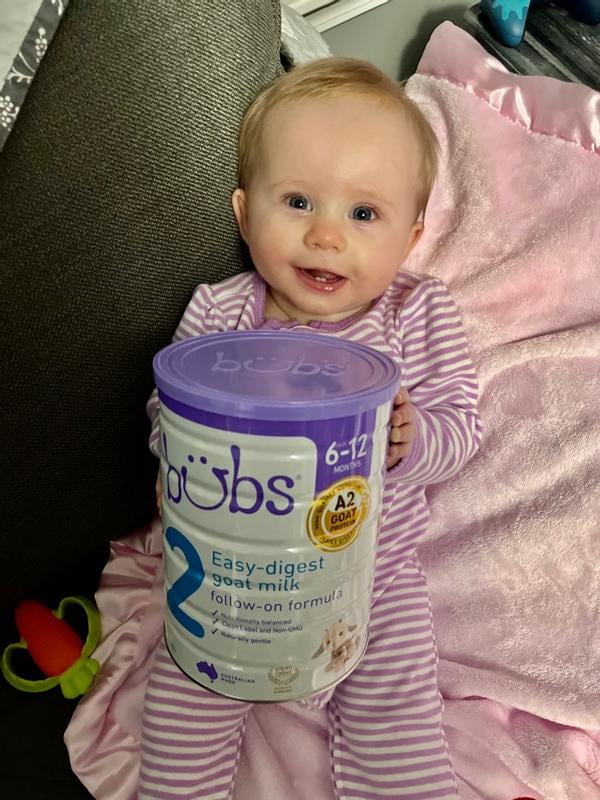 bubs organic フォローオンフォーミュラ 2 6-12ヶ月用 Bubs Organic Grass Fed Follow-On Formula Stage 2, Baby 6-12