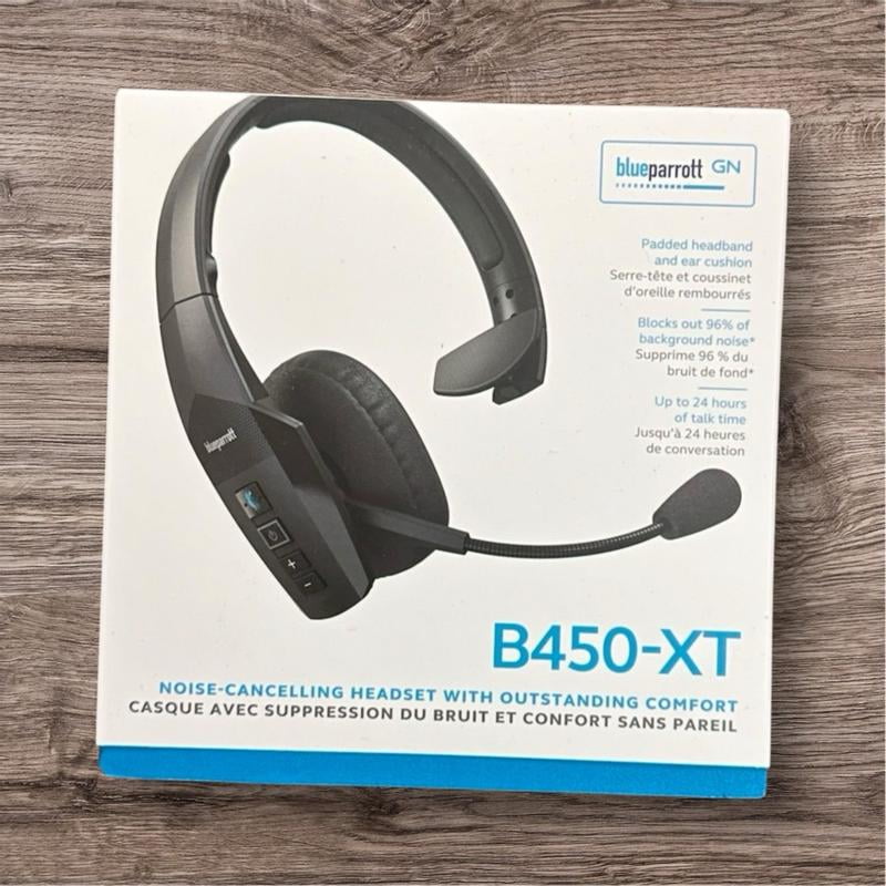 BlueParrott B450-XT Trucker's Wireless Bluetooth Headset, Noise Cancelling, Black - Walmart.com BlueParrott B450-XT Trucker's Wireless Bluetooth Headset, Noise Cancelling, Black - Walmart.com