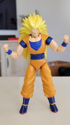 DRAGON BALL Z Vintage Irwin Jakks Pacific Goku SS3 SS Vegeta Gohan EUR