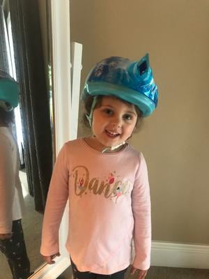 frozen helmet for 3 year old