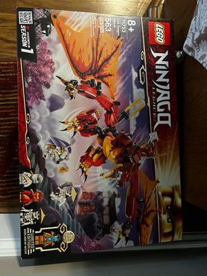 LEGO, NINJAGO Fire Dragon Attack, 71753, 563 Pieces - Walmart.com