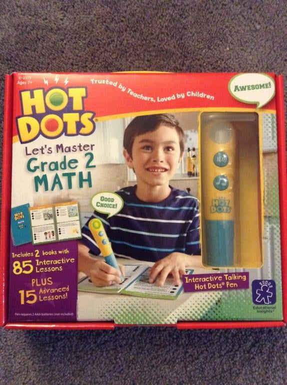 Hot Dots Jr. Let's Master Pre-K Math Set with Ace Pen - Toyrifix