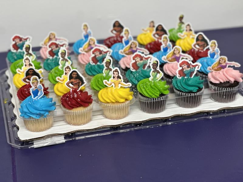 disney princess dress cupcakes Erica's Sweet Tooth Disney Princess Cupcakes