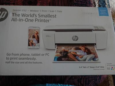 printer hp deskjet 3752