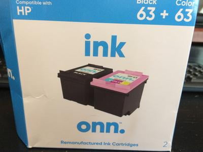 walmart hp 63 color ink