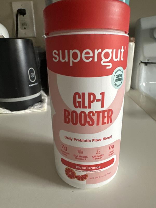 Customer reviews for Supergut GLP-1 Daily Support Unflavored Prebiotic Fiber Blend for Appetite Support & Digestive Health, Stick Pack Box, 8 servings