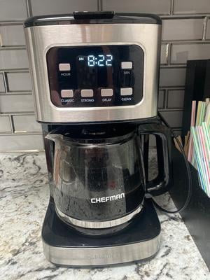 Chefman 12-Cup Programmable Digital Coffee Maker w/ Auto Shut Off