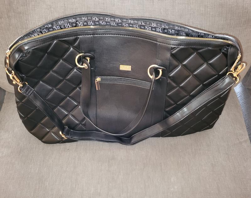 Customer reviews for Badgley Mischka Women's Quilted Travel Tote Weekender Duffle Bag | Walmart.com Customer reviews for Badgley Mischka Women's Quilted Travel Tote Weekender Duffle Bag | Walmart.com