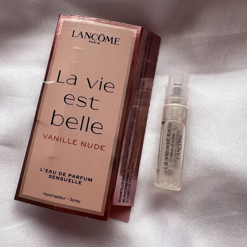 Miniature De Parfum VANILLE NUDE La Vie Est Belle Lancôme – EDP Sensuelle 4 Ml, Neuf Jamais Ouvert