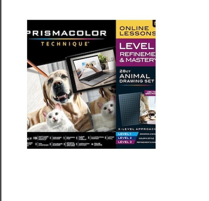 Prismacolor® Technique™ Level 3 Refinement & Mastery 28-Piece Nature Drawing  Set